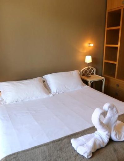 Les chambres de l'hôtel Solemonti à Quenza en Corse du Sud