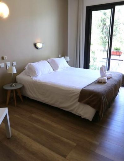 Les chambres de l'hôtel Solemonti à Quenza en Corse du Sud