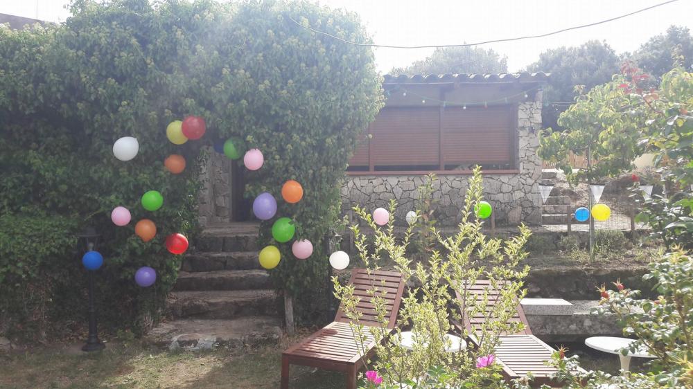 Banquet dans le jardin de l'hôtel Solemonti