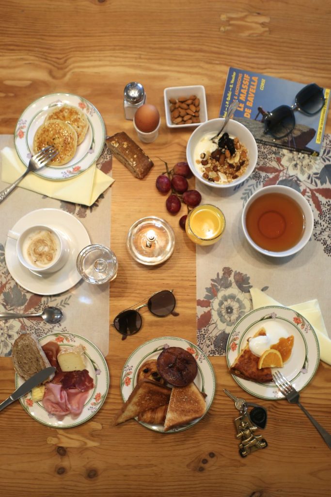 Petit déjeuner Sole e Monti