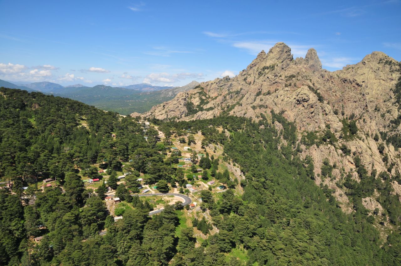 Le village de Bavella